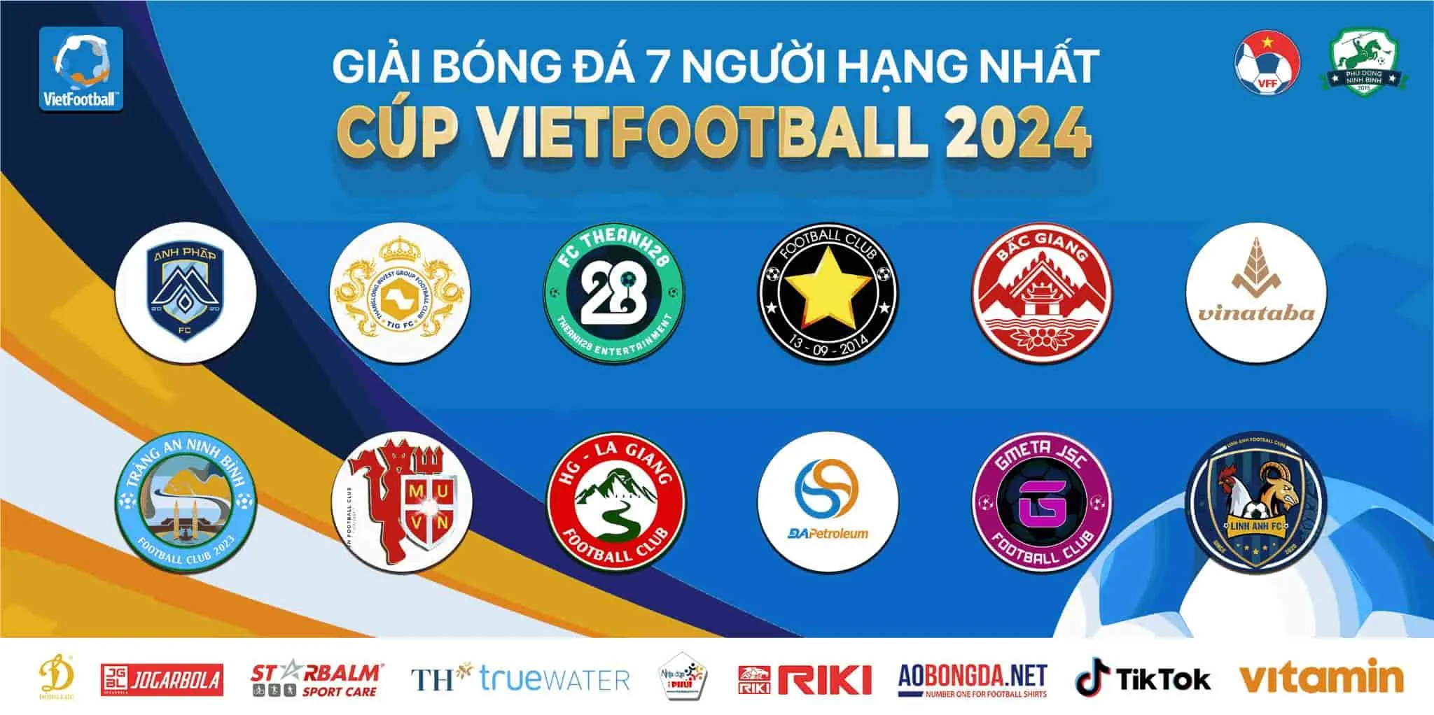 Chính thức khởi tranh giải HL1-S8 Giải bóng đá 7 người hạng Nhất Cup Vietfootball 2024