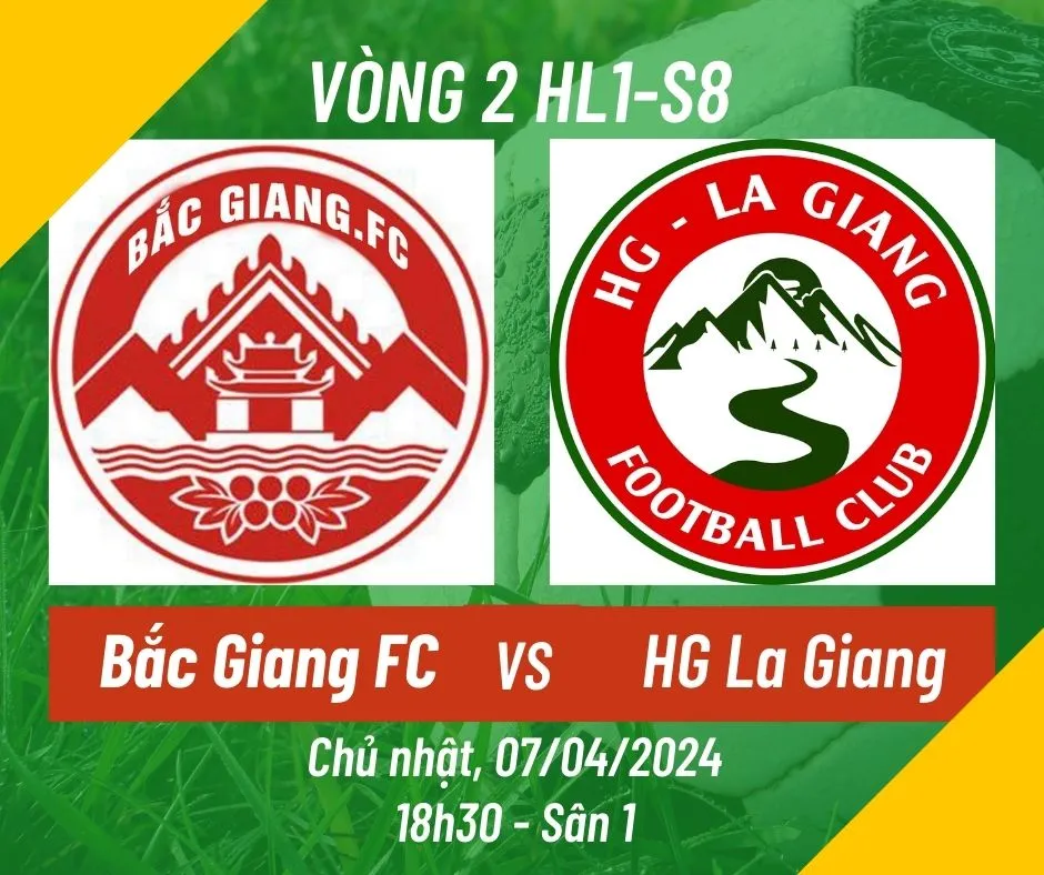 Bắc Giang FC vs HG La Giang