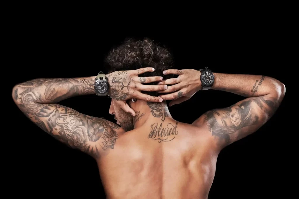 Hình xăm của sao bóng đá nào đẹp nhất | Neymar jr tattoos, Neymar, Tiger  tattoo
