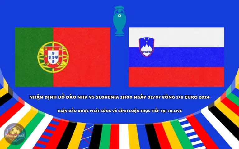 Nhận định Bồ Đào Nha vs Slovenia