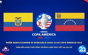 Nhận định Ecuador vs Venezuela