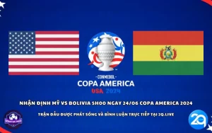 Nhận định Mỹ vs Bolivia