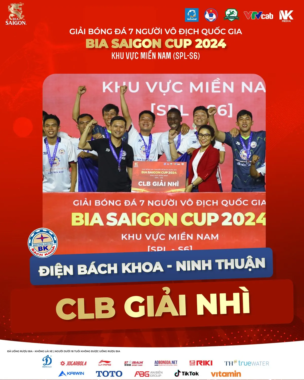 Á quân SPL-S6 Điện Bách Khoa - Ninh Thuận