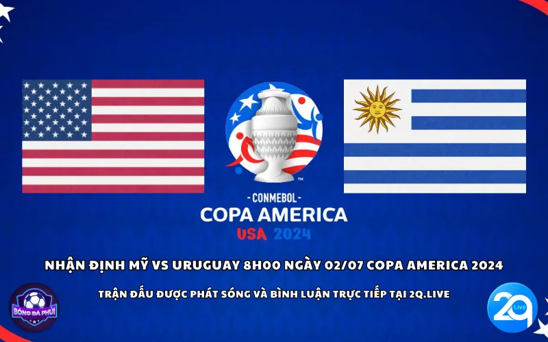 Nhận định Mỹ vs Uruguay