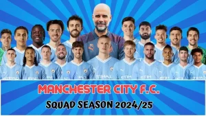 Đội hình Manchester City 2024/25