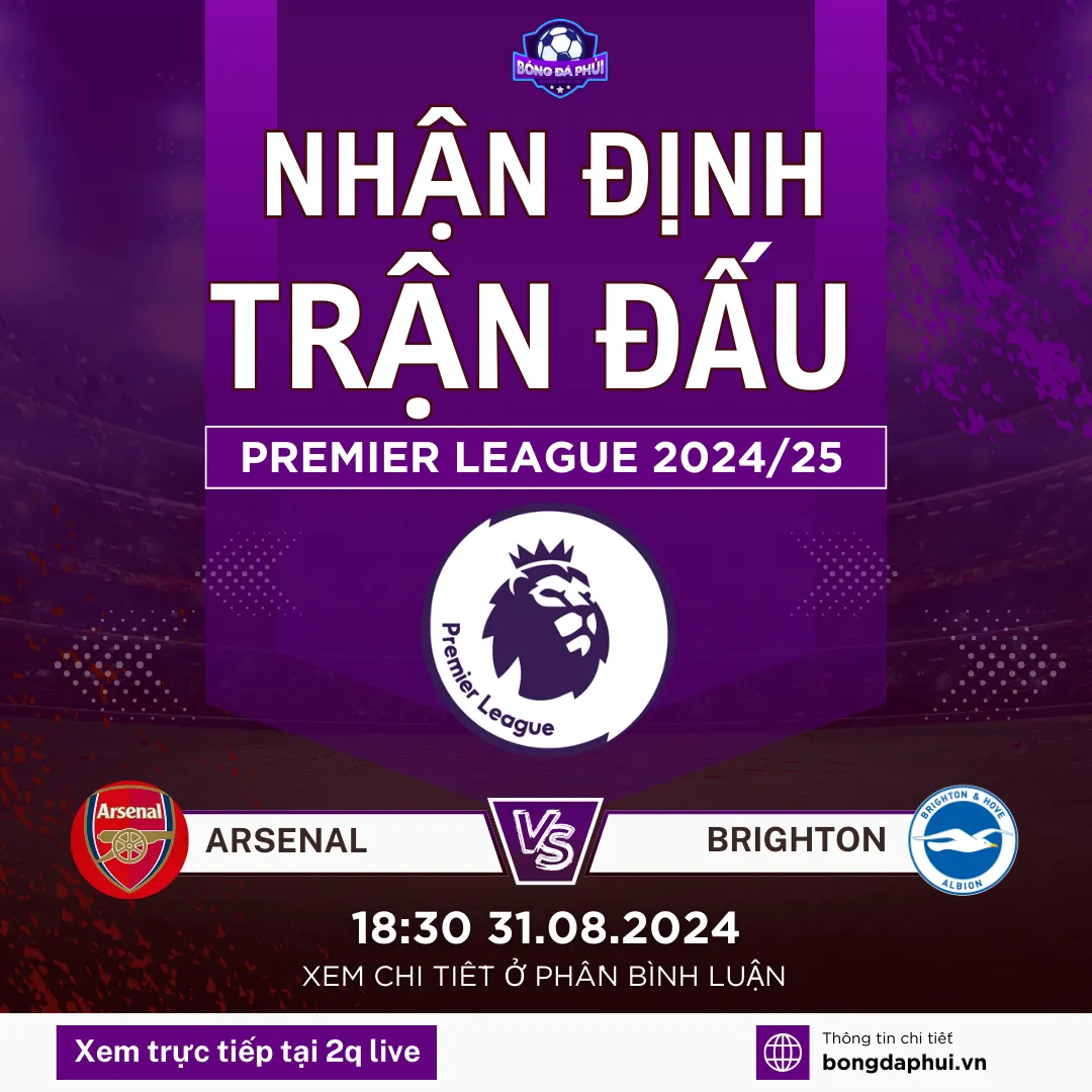 Nhận định Arsenal vs Brighton