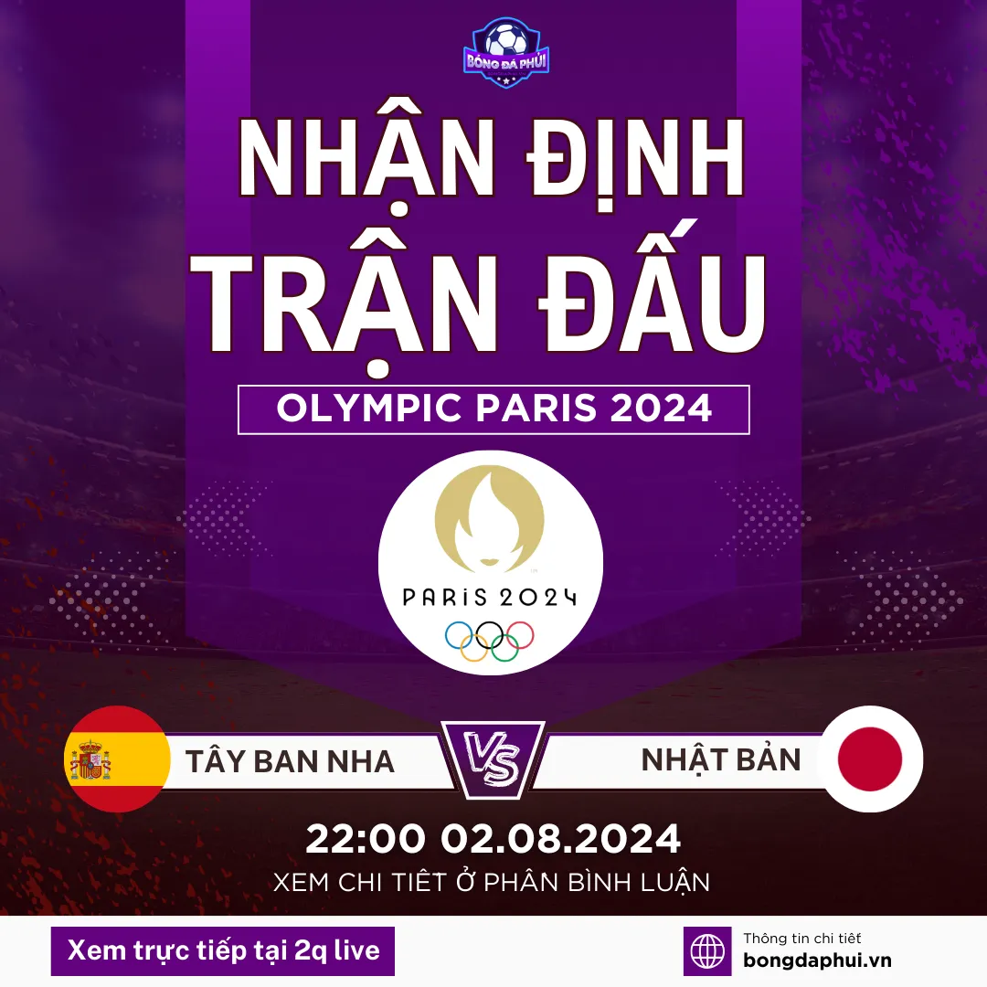 U23 Tây Ban Nha vs U23 Nhật Bản