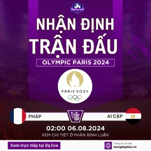 U23 Pháp vs U23 Ai Cập