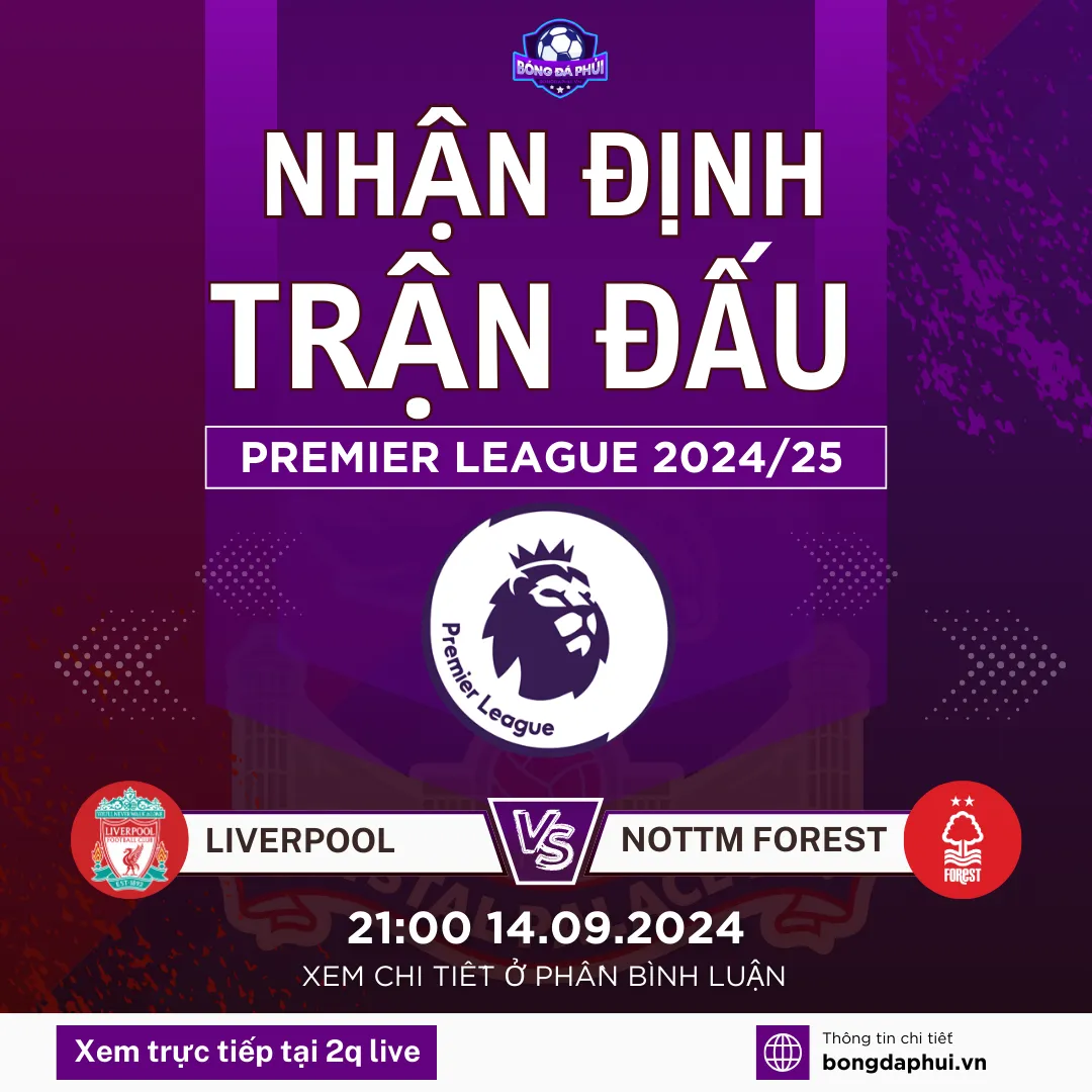 Nhận định Liverpool vs Nottm Forest