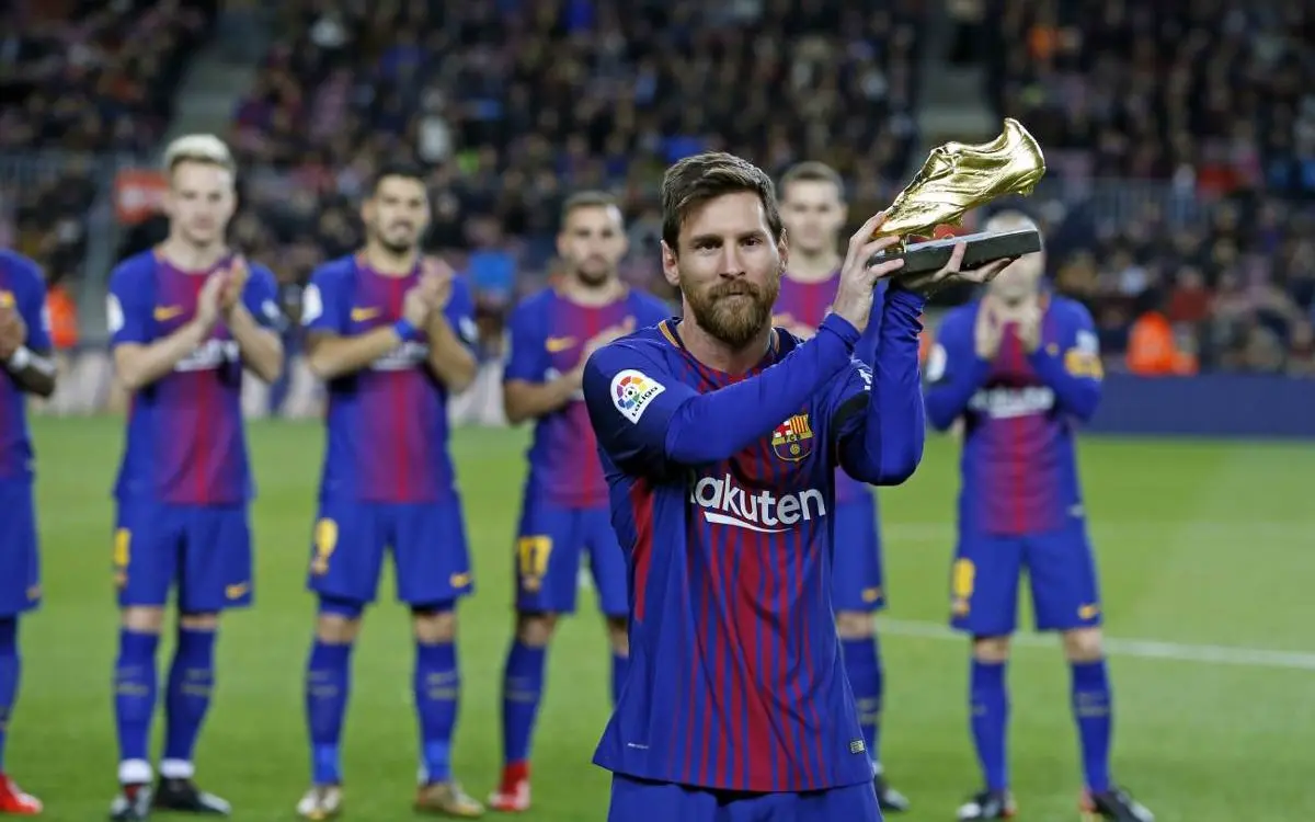 messi có bao nhiêu chiếc giày vàng