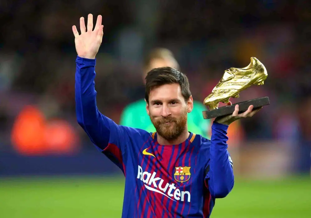 messi có bao nhiêu chiếc giày vàng