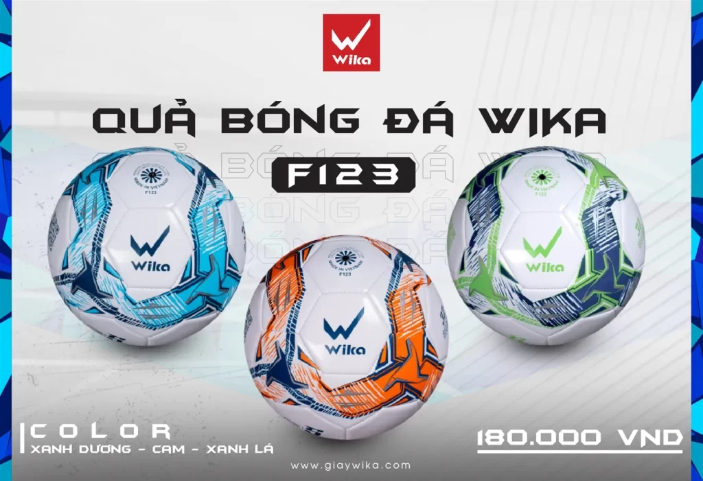 WIKA F123 - Top 10 Trái Bóng Đá Cho Sân Cỏ Nhân Tạo