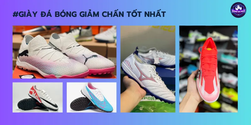 Giày đá bóng giảm chấn tốt nhất