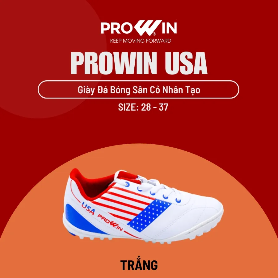 Prowin USA khâu đế 100%